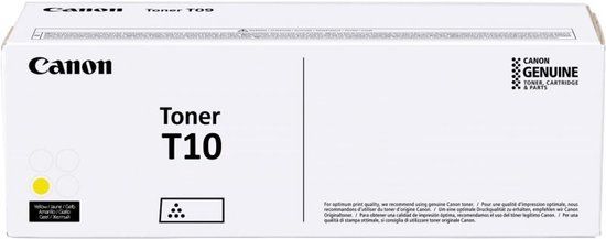 Canon T10 tonercartridge Geel Origineel