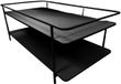 Giga Living Table basse Yuba - Métal noir - 110x55x34,3cm