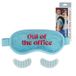 Fisura Office slaapmasker en oogpleisters set, gelmasker