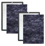 Filtres de remplacement pour purificateur d'air H05, H13 True HEPA + charbon actif, lot de 2