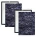 Filtres de remplacement pour purificateur d'air H05, H13 True HEPA + charbon actif, lot de 2