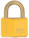 ABUS T84MB hangslot met 2 sleutels Geel