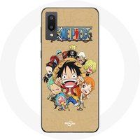 Maniacase Tasje voor Samsung Galaxy A02 Manga strohoed uit één stuk Crew