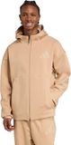 adidas Sportswear Z.N.E. Trainingsjack met Capuchon - Heren - Bruin