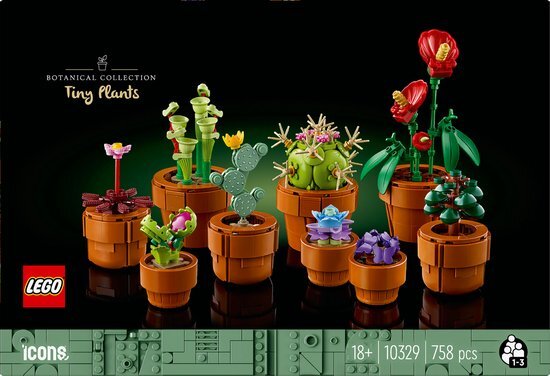 LEGO Icons Miniplantjes - Botanical Collection - 10329