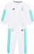 Adidas Performance Mercedes - Amg Petronas Formula 1 Team Dna Baby Joggingpak Met Lange Mouwen - Kinderen - Wit