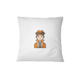 Bona Basics Decoratieve kussenhoes Wit 45x45 cm