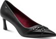 Tamaris Dames Pumps 1-22445-47 001 Zwart Leer/Synthetisch 38 EU