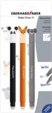 Eberhard Faber Gelpen Animal Erase-It Blister Ass. Kleur Schrijfkeurl Blauw EF-582123 (Panda, Koala, Vos)