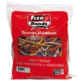 Fixo 145099 zakken met elastiekjes, meerkleurig, verschillende maten