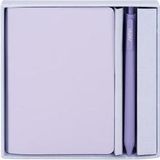 Purple A6 Notebook with Fountain Pen in Box