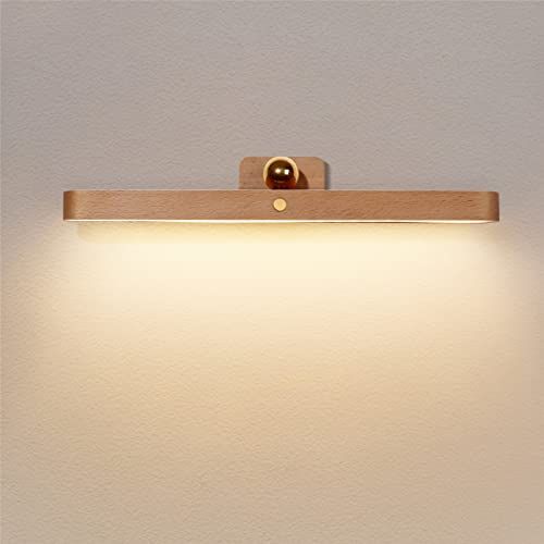 LED Wandlamp - Trion Xylo - 1 Lichtpunt Van 1.5 Watt - Warm Wit 3000K Aanraakschakelaar Op Batterijen Ip20 Beigemat Zwart Metaal 2