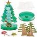 Baker Ross FN348 Magische Kerstbomen - Set van 2, Kristallen Knutsels voor Kinderen, Kerstdecoraties voor Kinderen