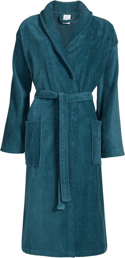 Vandyck Badjas Prestige - Faded Denim - Katoen - M - Unisex