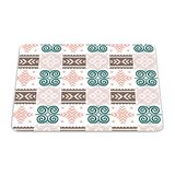 Bonamaison Muismat, rechthoekig, digitaal bedrukt, antislip onderkant, voor kantoor en thuis, afmetingen: 22 x 18 cm