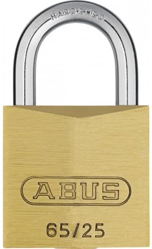 Abus hangslot VS 25 mm messing