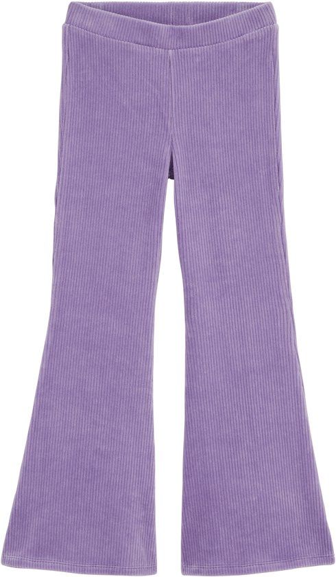 WE Fashion Meisjes velvet flared legging