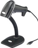 Renkforce LS6300E Barcodescanner - 1D Laser - Zwart - USB