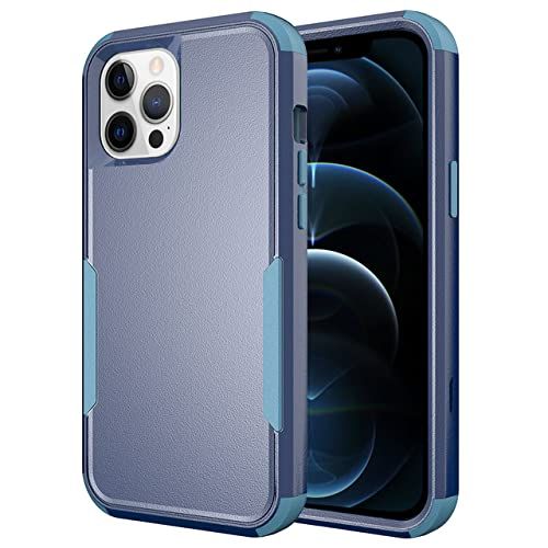 HUILUN Heavy Duty Armor Schokbestendig Case Voor iPhone 6 Plus - Marineblauw, Grijs Groen