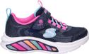 Skechers S-Lights meisjes sneaker - Blauw multi - Maat 29