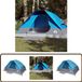 vidaXL Koepeltent 4-persoons waterdicht blauw