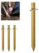 Omgoods - Set de 4 piquets de tente en acier de 30 cm pour sol souple et ferme