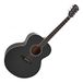 Gear4music Jumbo Akoestische Gitaar, Zwart