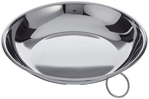 Ibili 714522 Kampeerbord - 22 cm - Roestvrij staal