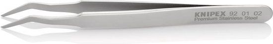 Knipex KN 92 01 02 - SMD Präzisionspinzette Edelstahl