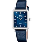 Lotus 18987/3 Polshorloge Dames Blauw Leer
