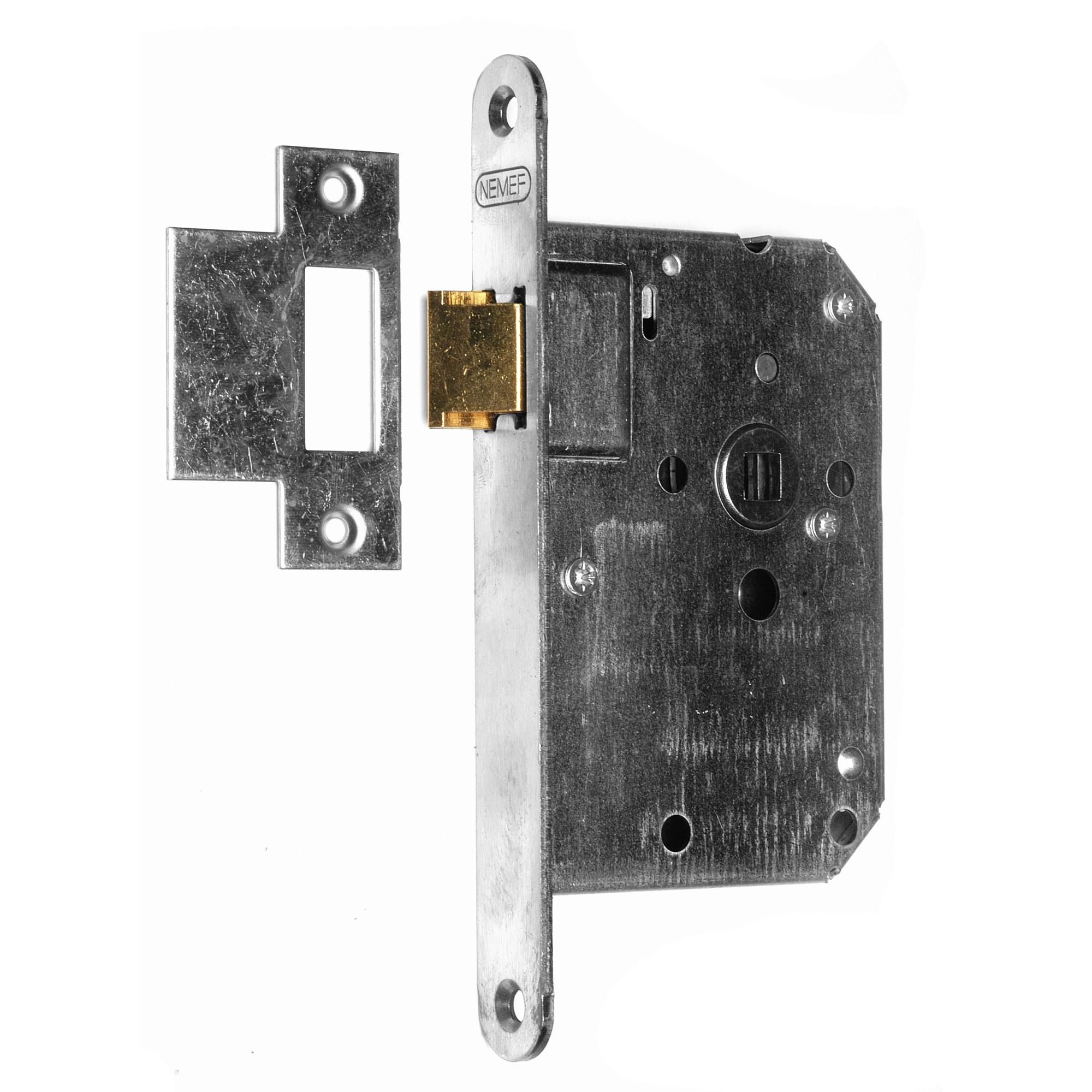 Nemef loopslot 125517 50 mm RVS voorplaat
