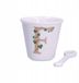 La Porcellana Bianca Porseleinen Koffiekopje met Lepel - 75ml - Wit