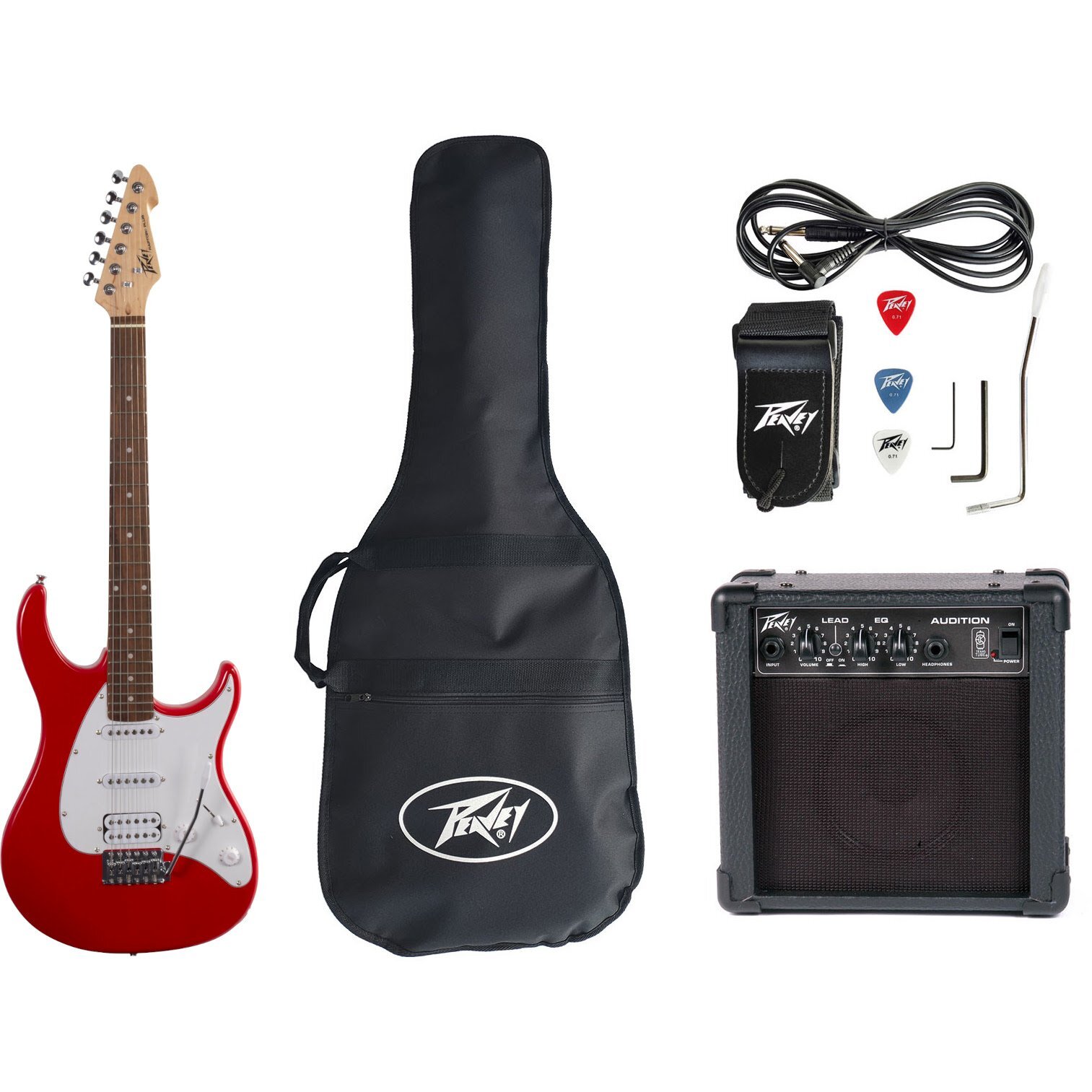 Peavey Raptor® Plus JR Stage Pack® Red w/ Audition