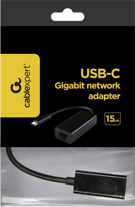 Cablexpert USB-C naar UTP adapter - A-CM-LAN-01 - Wit