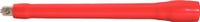 KS Tools 117.1231 1/2" verlenging met veiligheidsisolatie, automatische vergrendeling, 250 mm