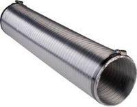 Wallair N51803 Flexibele ventilatiebuis Aluminium (Ø x l) 8 cm x 2.5 m Zilver