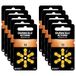 Duracell Type 10 hoorapparaatbatterijen, geel, 60 stuks