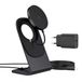 Inductief laadstation, compatibel met magnetische oplader, draadloze oplader, snellader, compatibel met iPhone 17e/17/16/15/14/13/12 Pro Max/Air/Plus/Pro serie, zwart