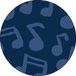 Bonateks Ronde digitaal bedrukte muismat