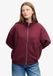 Superdry Signature Geborduurd Track Top Oversized Pasvorm Dames Port Red