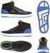Kappa Kindertrainers Rernal MD Ev Zwart/Blue Princess Unisex Synthetisch/Textiel Rubber Harde zool Veters Sneakers Maat 29
