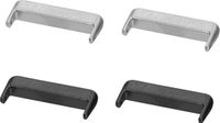 kwmobile Verbindingsadapter horlogebandje geschikt voor Huawei Band 11 / Band 11 Pro - Voor 18 mm bandjes - Set van 4 - Geen gereedschap nodig