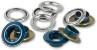 Prym Ringen met schijven 8 mm marineblauw metaal