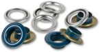 Prym Ringen met schijven 8 mm marineblauw metaal