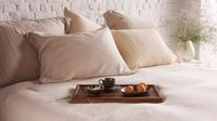 Passion Home Linen Dekbedovertrek Passion Home Linen Tetra - Greige