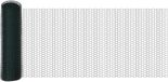 vidaXL - Hexagonale omheining met palen, 100 x 0,5 m, PVC-coating op staal, Groen