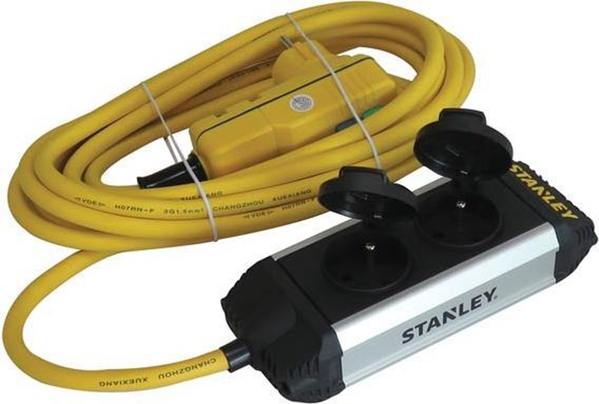 Stanley Stekkerdoos Ground Spike 2-voudig 5 Meter Aluminium