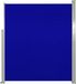 vidaXL - Pare-vent / Pare-soleil - rétractable - 160x300 cm - Bleu