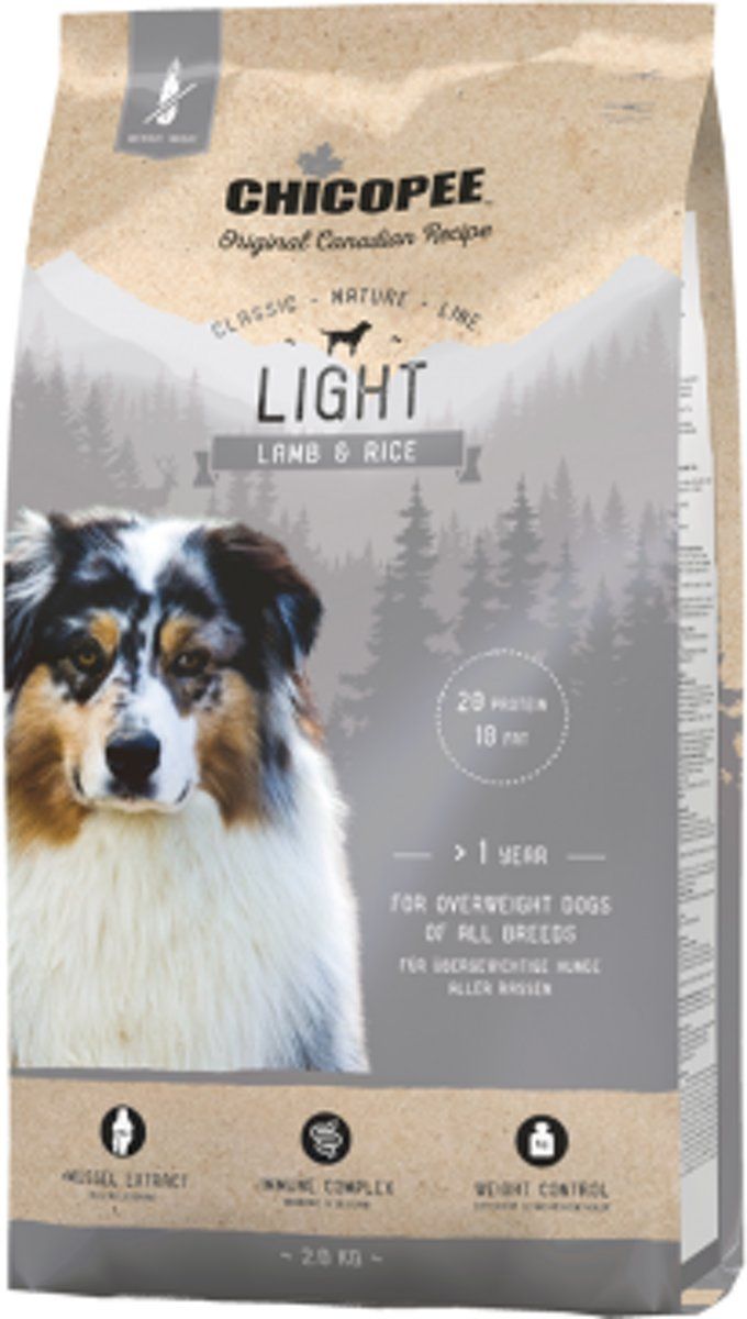 Chicopee CNL Light Lamb & Rice - 15 kg