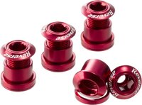 Reverse Chainring Bolt Set - Red